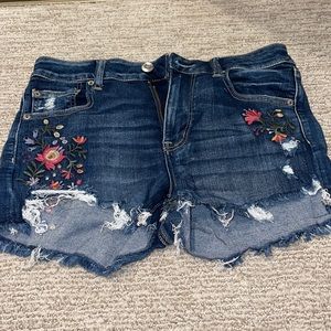 american eagle jean shorts